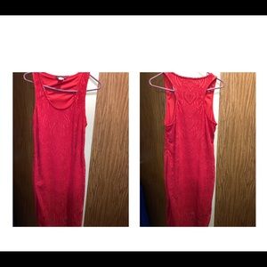 Red Racerback Dress